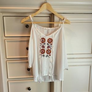 Honey Punch Womens Top Size M Boho Style